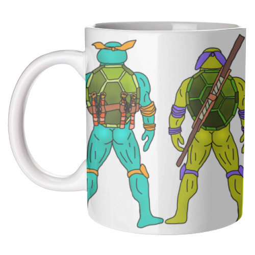 Teenage Mutant Ninja Turtle Butts Mug