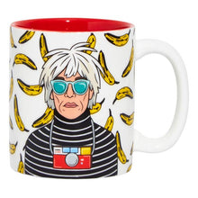 Load image into Gallery viewer, Andy Warhol Bananas Coffee Mug
