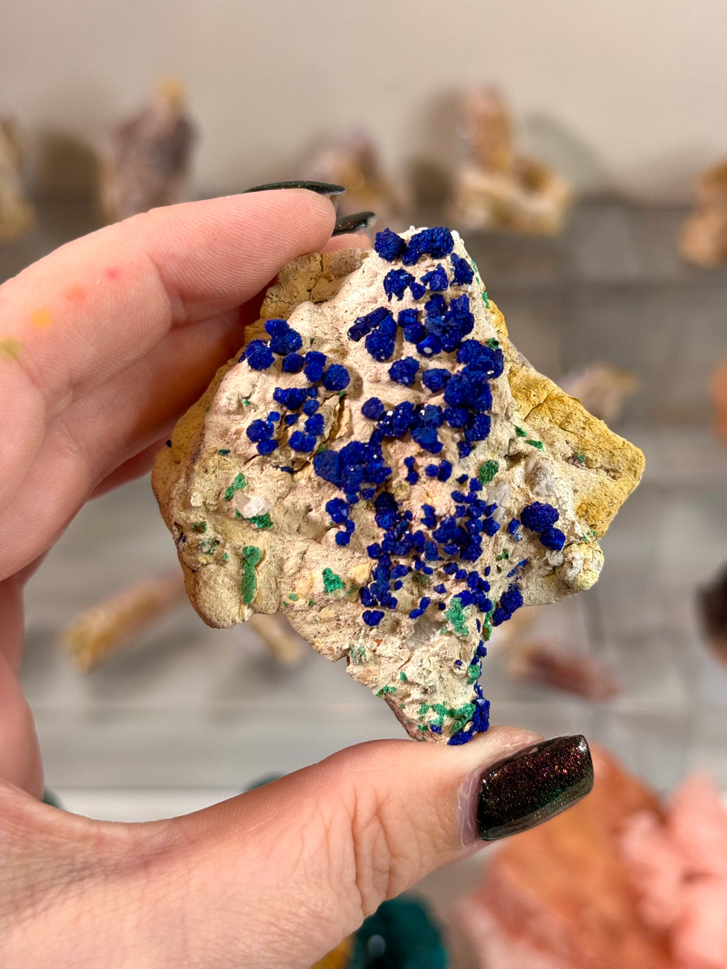 Azurite in Matrix