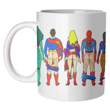 Load image into Gallery viewer, &#39;Superhero Power Couple Butts&#39; Mug
