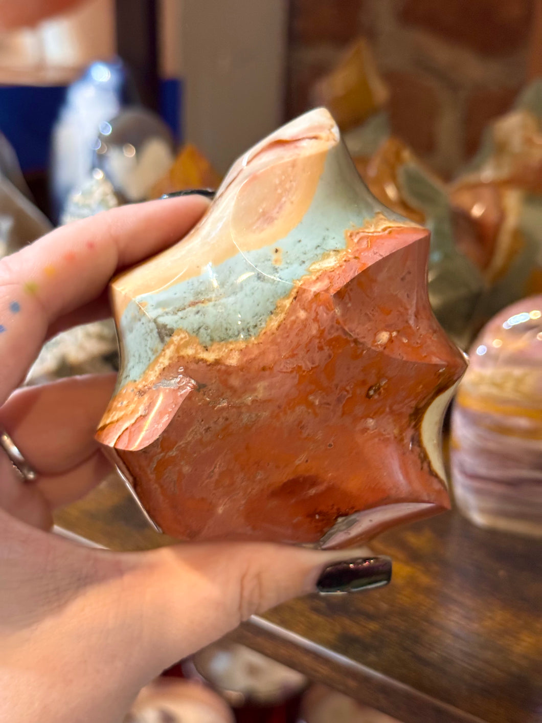 Polychrome Jasper Flame