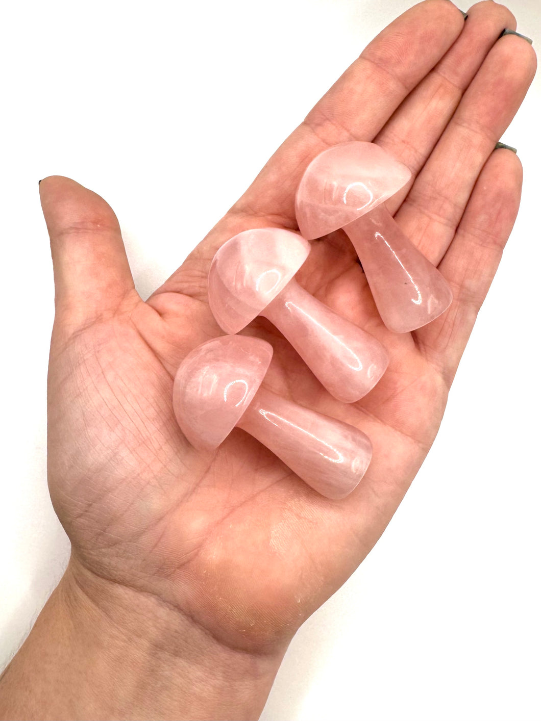 Rose Quartz Mushroom