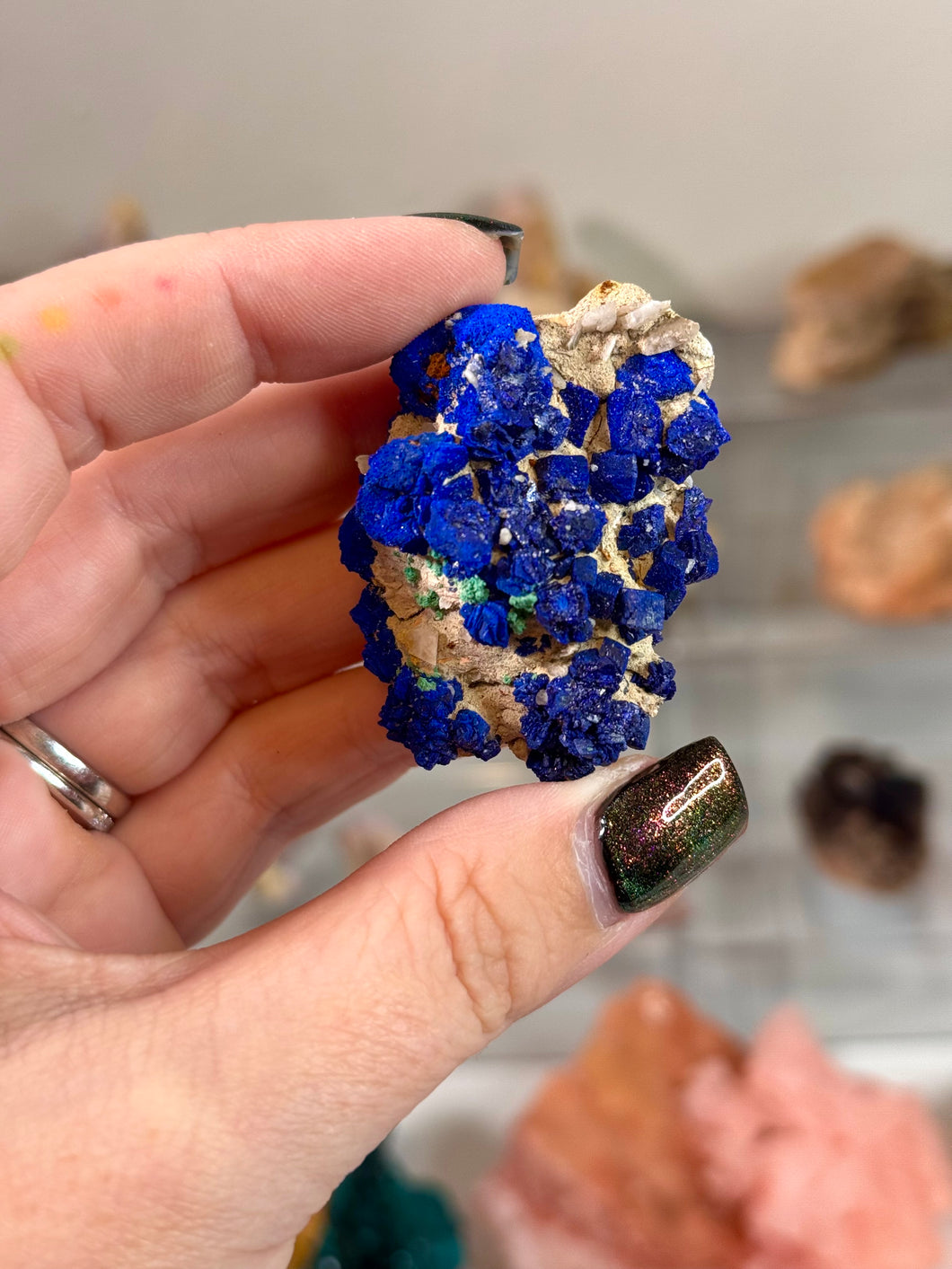 Azurite in Matrix