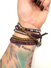 Load image into Gallery viewer, Amethyst Wrap Bracelet
