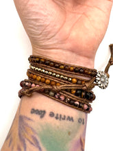 Load image into Gallery viewer, Tigers Eye Wrap Bracelet
