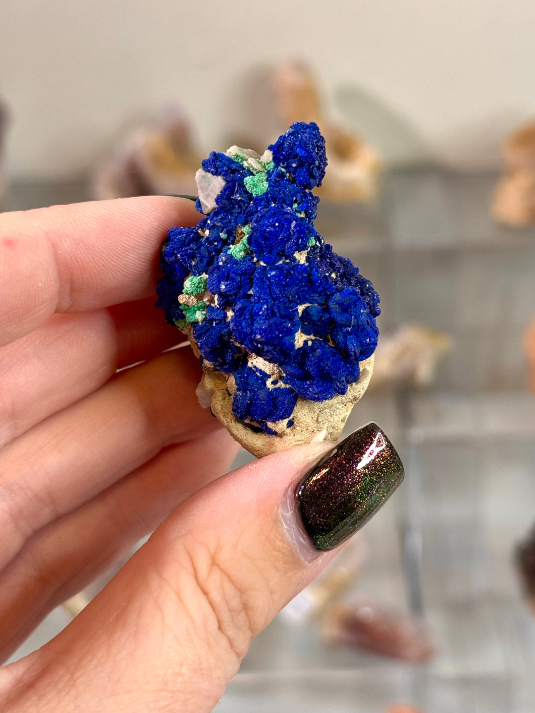 Azurite in Matrix