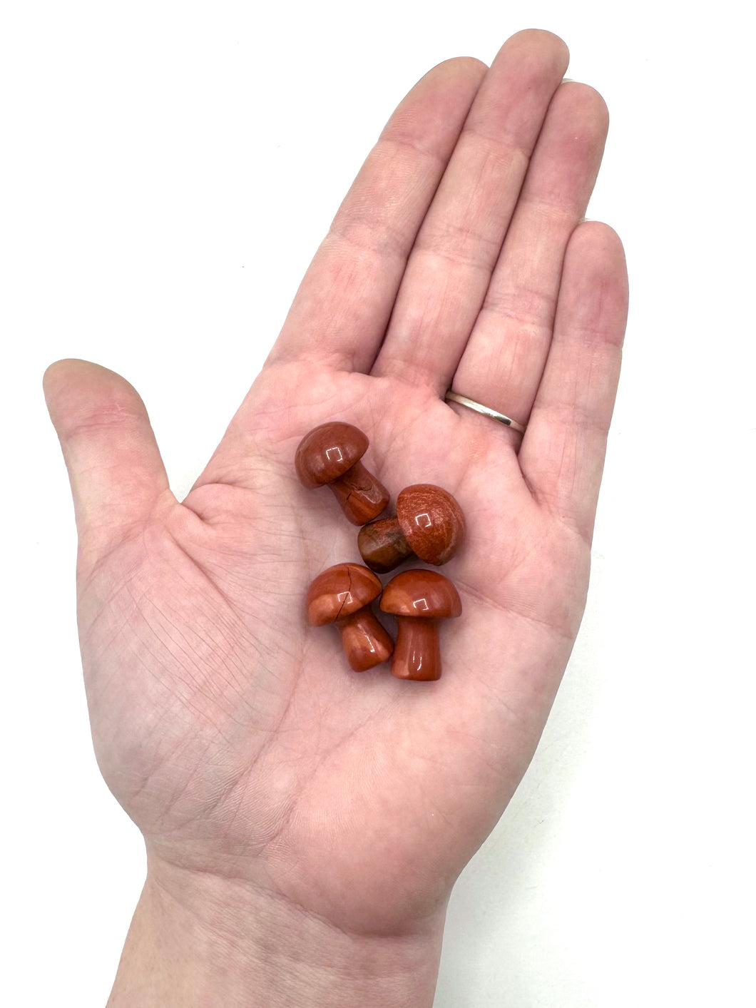 Mini Red Jasper Mushroom