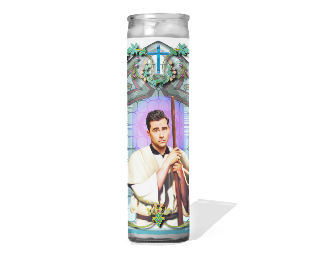 David Rose Celebrity Prayer Candle - Schitts Creek